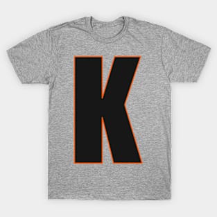 Bold in Black: K's Defining edge T-Shirt